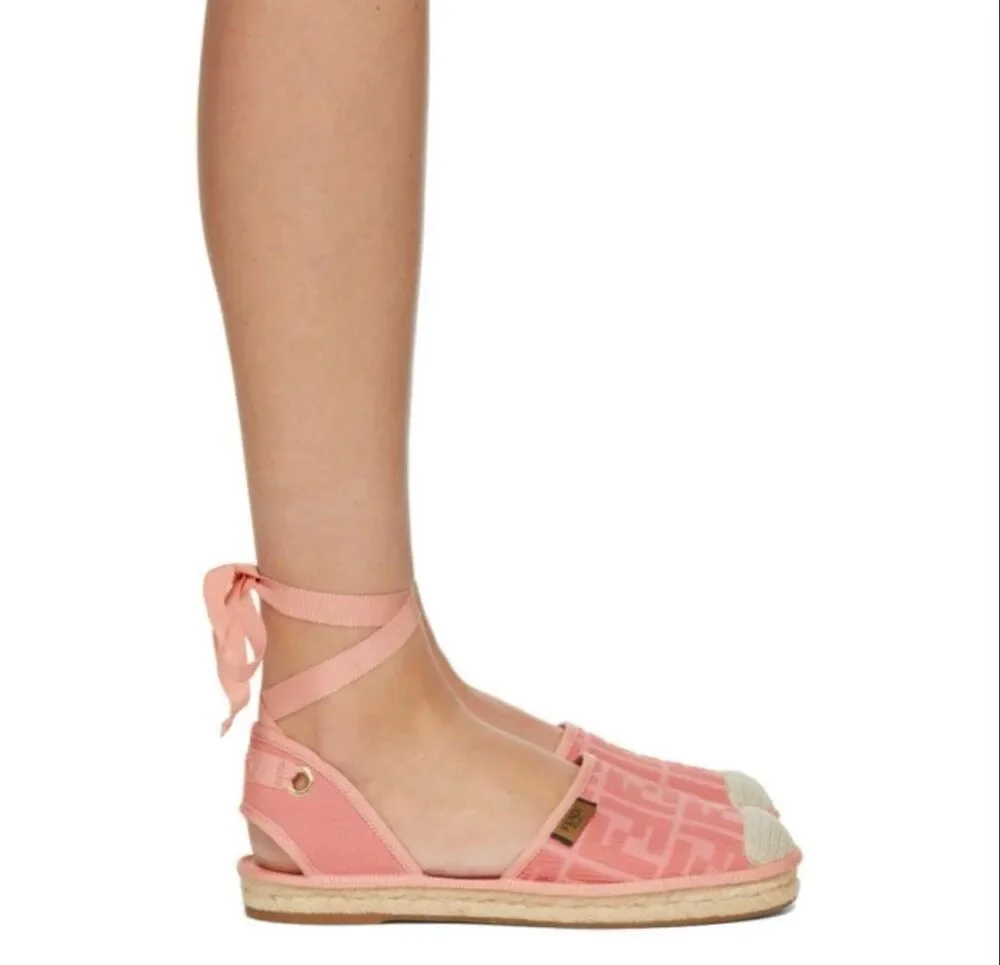 Fendi pink canvas